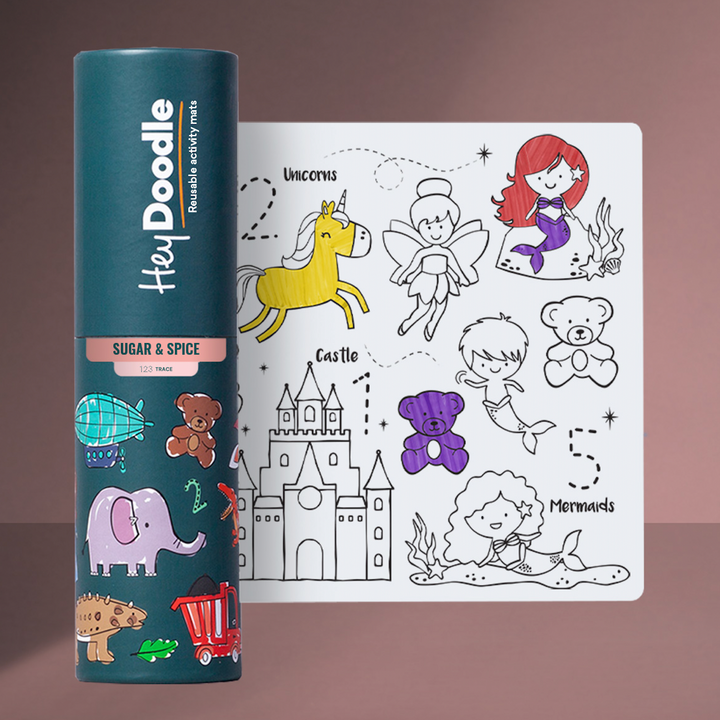 Hey Doodle colouring mat available from www.thecollectivenz.com