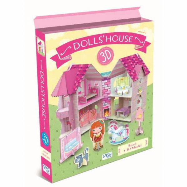 Sassi 3d dolls house puzzle available from www.thecollectivenz.com