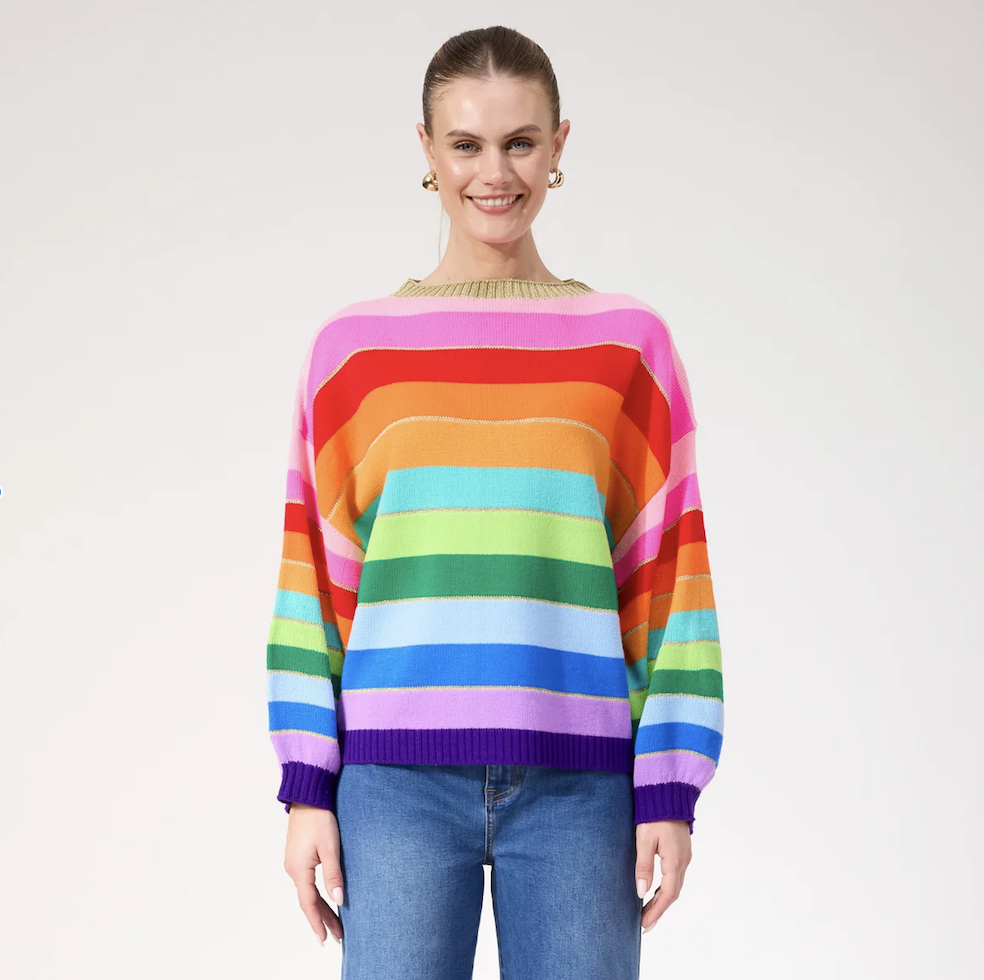 Niseko Jumper - Rainbow
