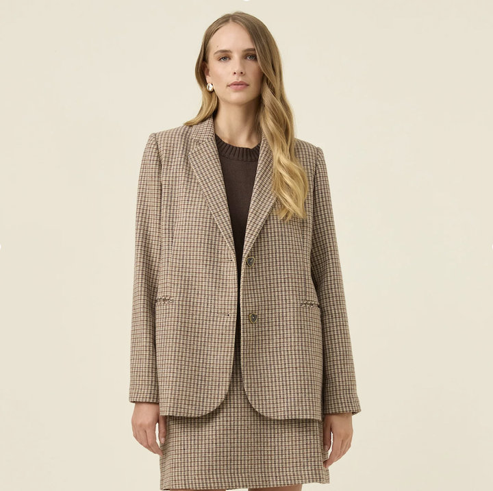 Cassidy Blazer - Taupe
