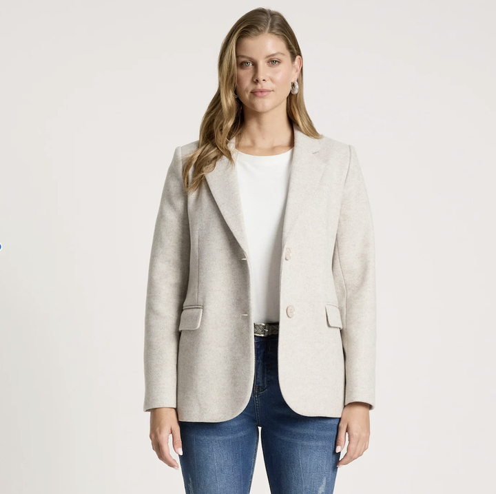 Sable Blazer - Bisque