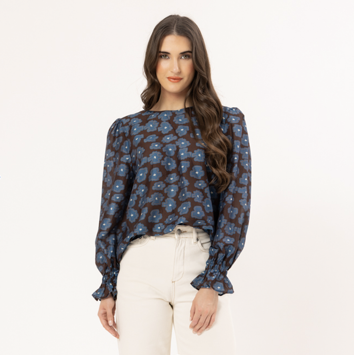 Harper Top - Periwinkle Pop (SL3696)