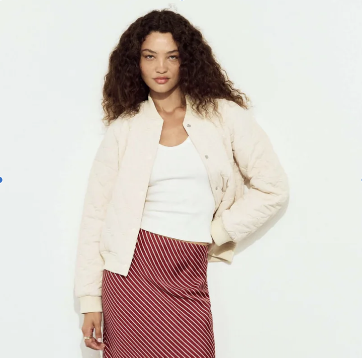 Suri Puffer Jacket - Warm White