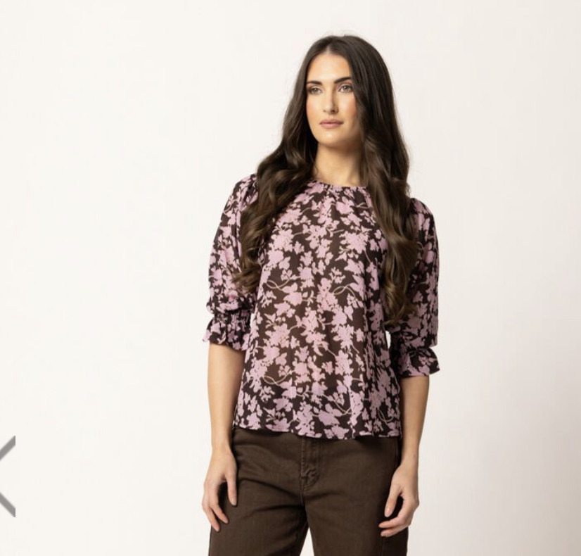 Seeking Lola Magnificent Top - Lilac Whisper
