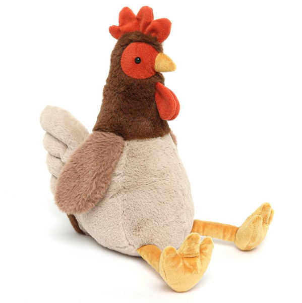 Randy the Rooster from Nana Huchy is a beautiful soft toy rooster perfect for children of all ages! A sweet gift for a new baby, toddler or child to love, available from www.thecollectivenz.com