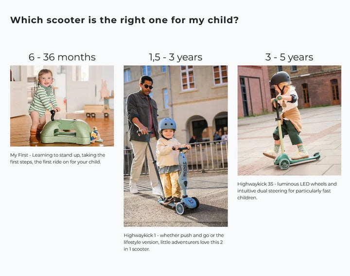 Scoot & Ride Highwaykick 3S – Forest