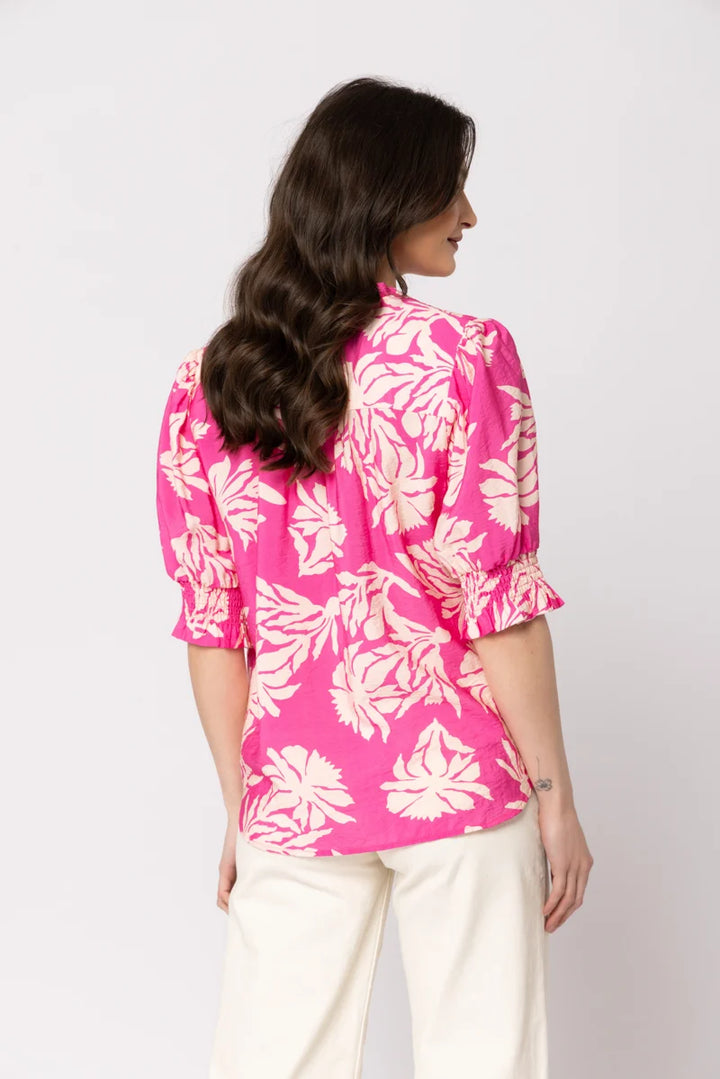 SS Gifted Top Pink Splash | Seeking Lola