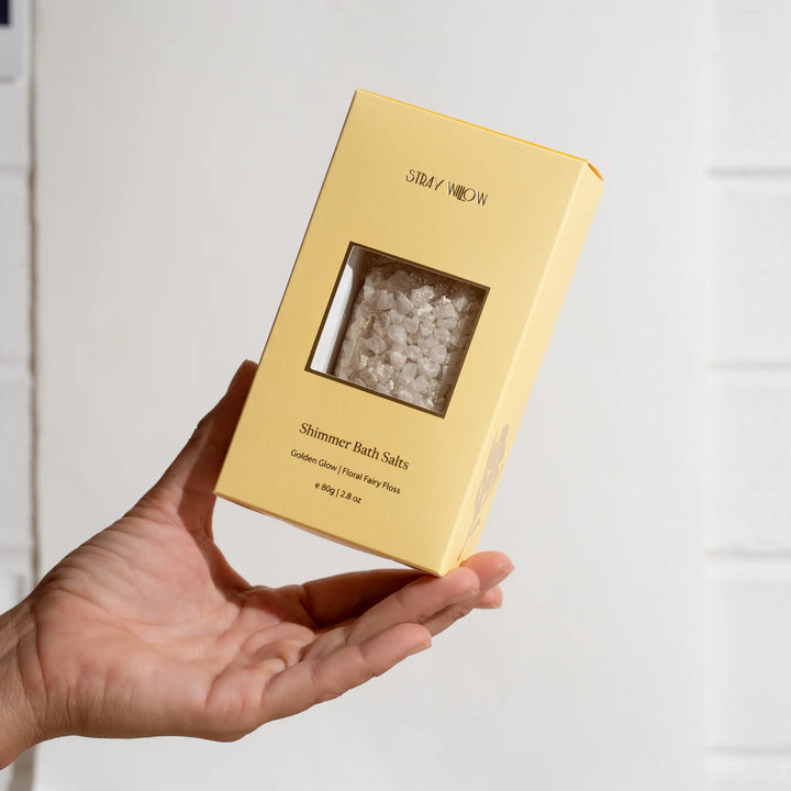 Shimmer Bath Salts - Golden Glow
