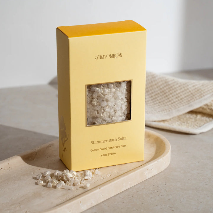 Shimmer Bath Salts - Golden Glow