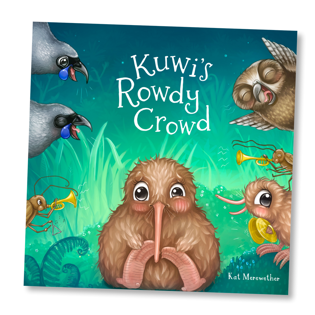 Kuwis rowdy crowd book available from www.thecollectivenz.com