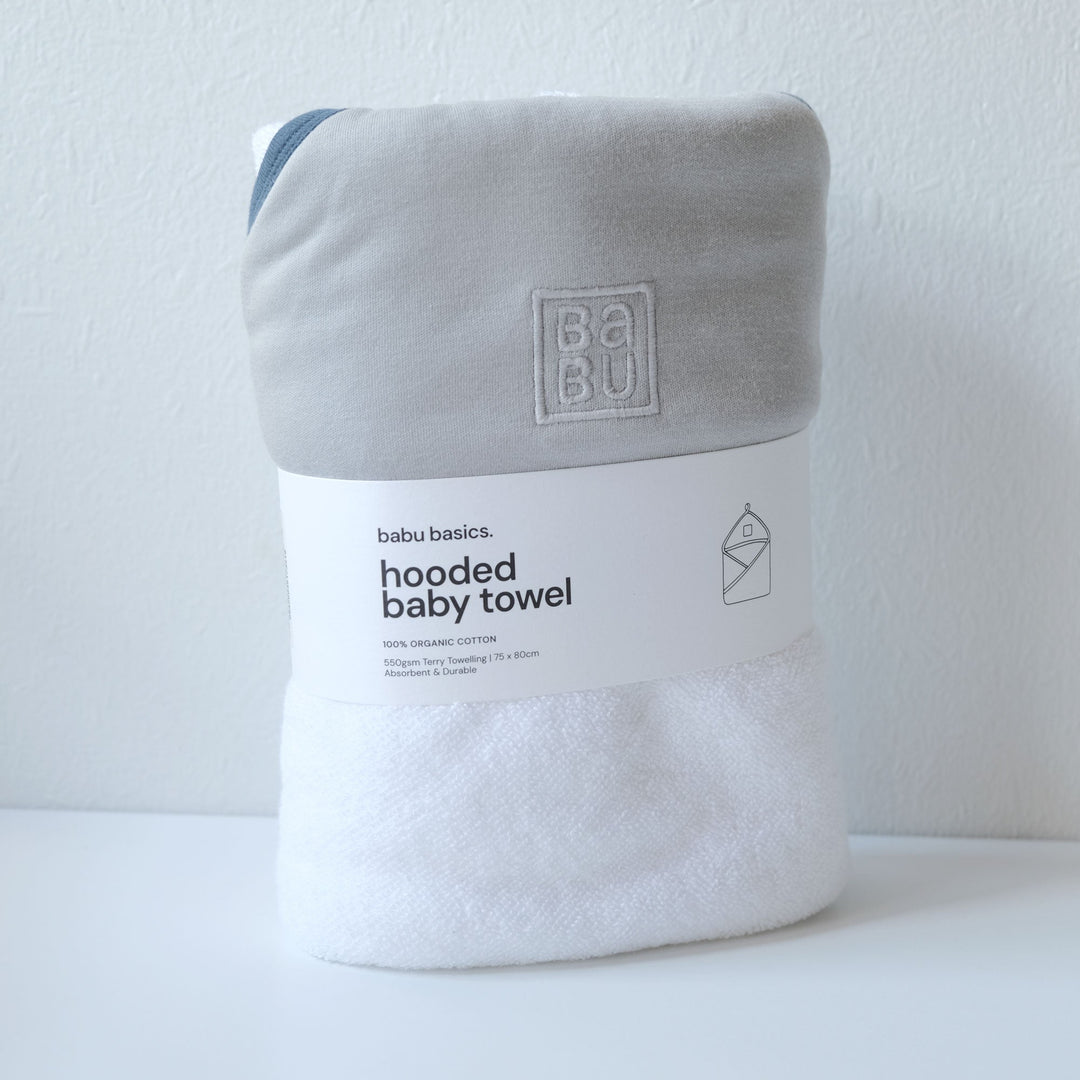 Babies and young children have extremely sensitive skin, so Babu have made hooded towels from  the softest cotton. No more scratchy towels after bath time – even after many washes. Available from www.thecollectivenz.com