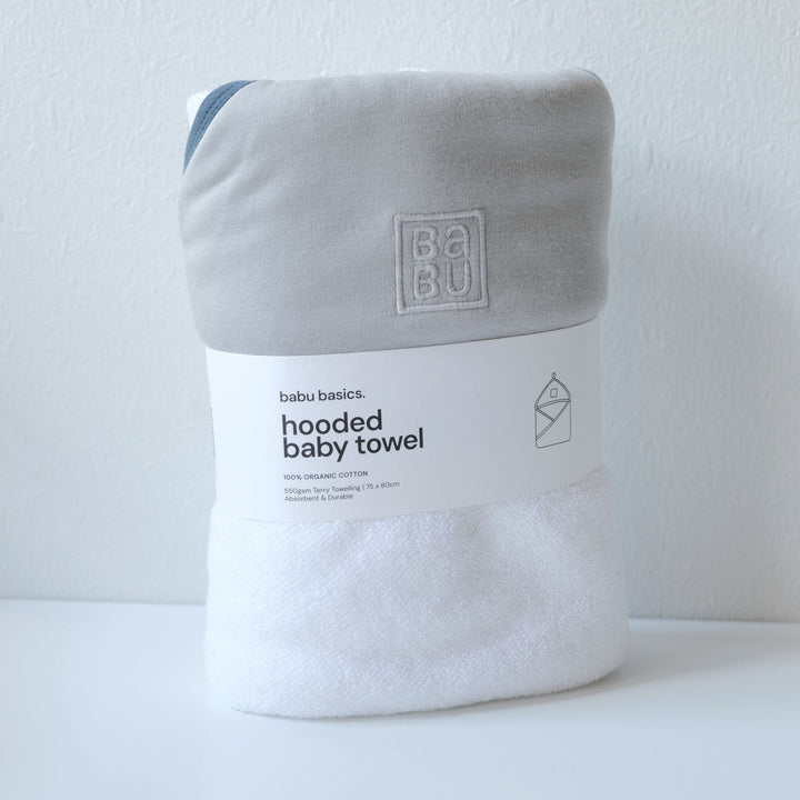 Babies and young children have extremely sensitive skin, so Babu have made hooded towels from  the softest cotton. No more scratchy towels after bath time – even after many washes. Available from www.thecollectivenz.com