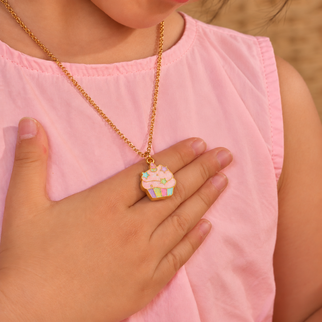 Kids Cupcake Necklace | Collective Kids