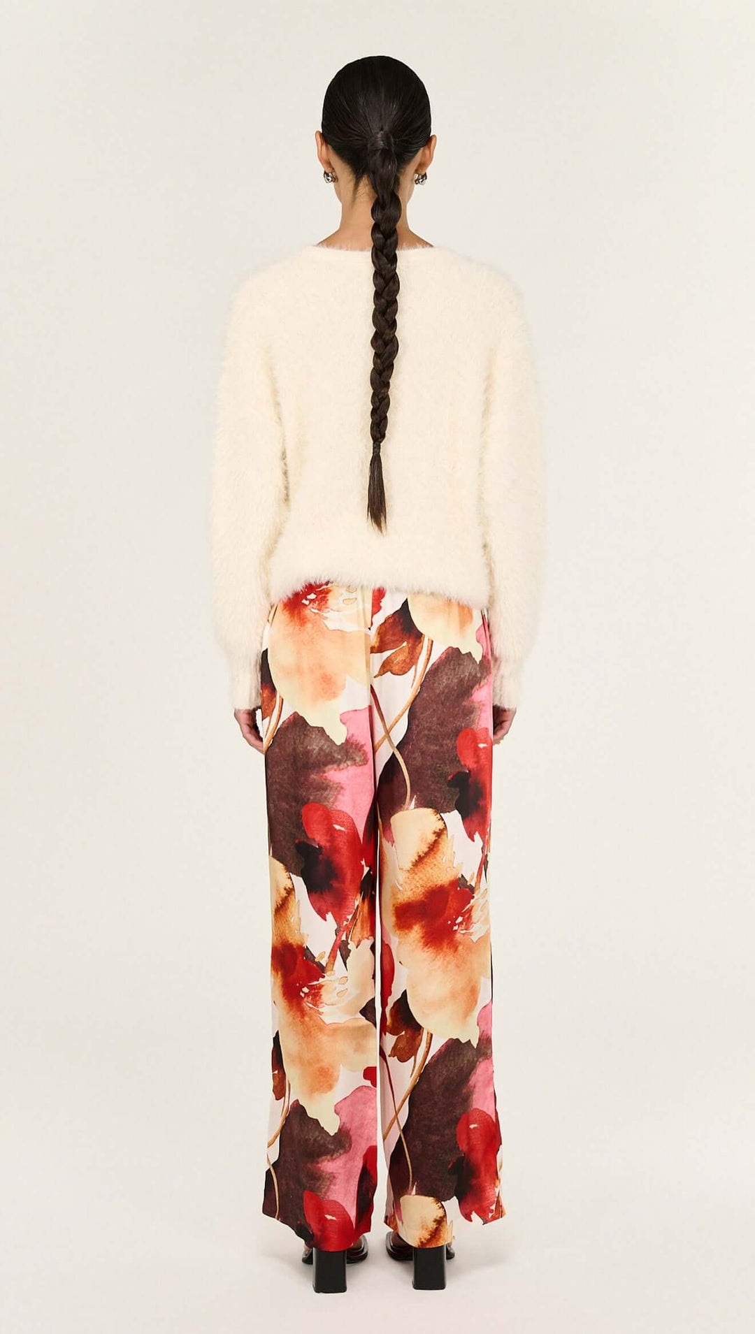 Kaia Drawstring Pants - Abstract Floral