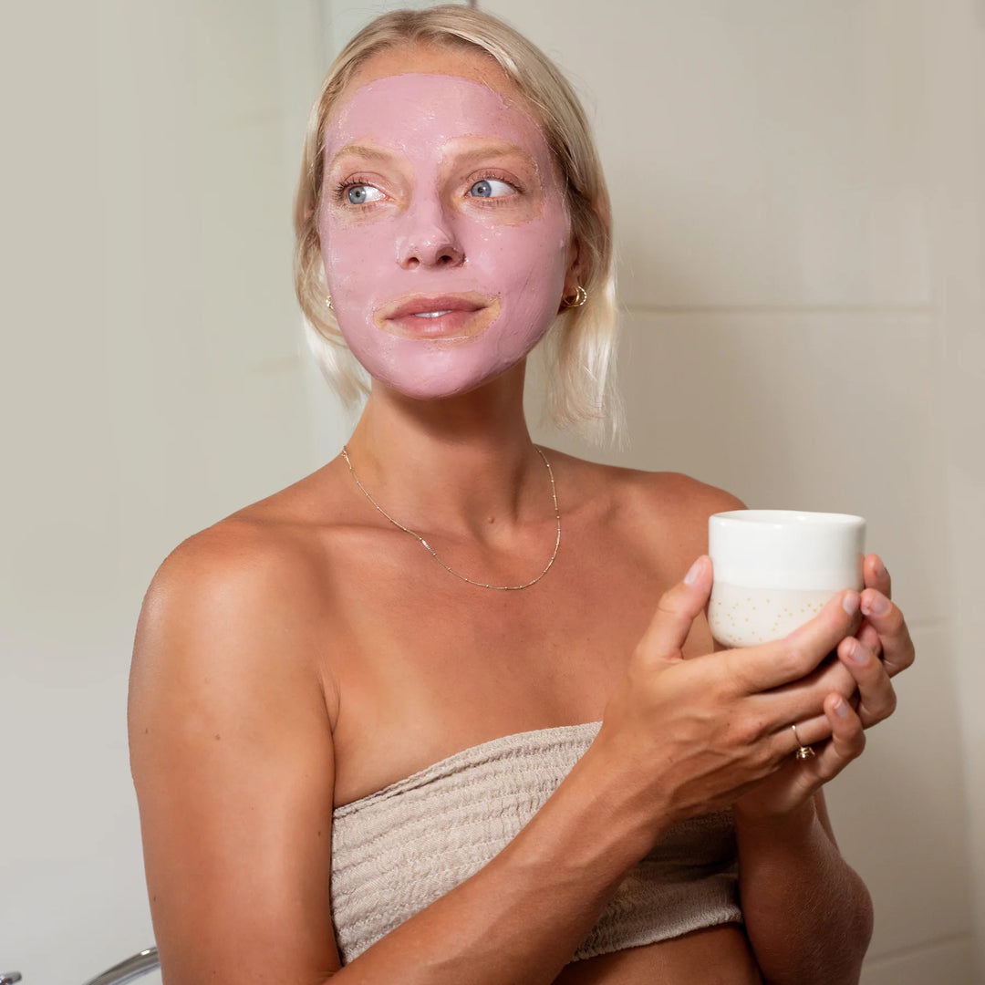 Pink Vitamin C Facial Mask