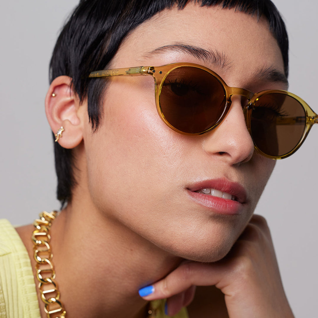 Izipizi D Sunglasses | Golden Green