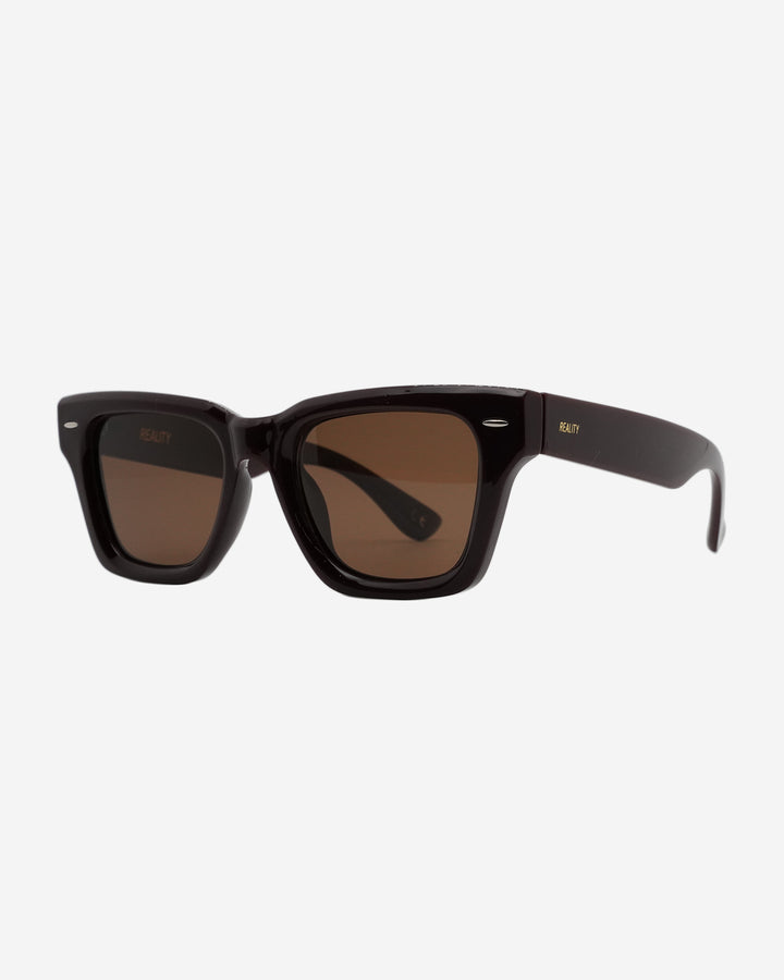 The Tourist Jett Black Brown Sunglasses | Reality