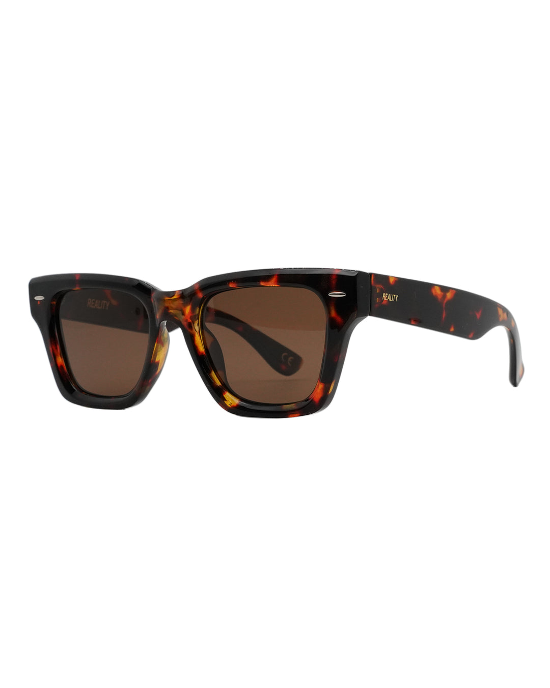 The Tourist Turtle Brown Sunglasses | Reality
