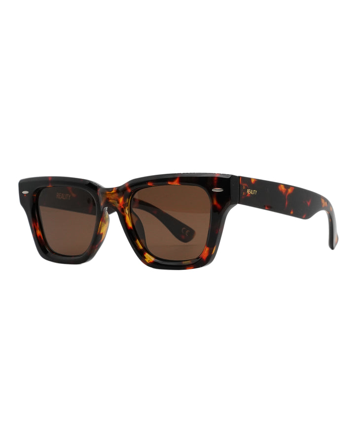 The Tourist Turtle Brown Sunglasses | Reality