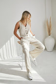 Re:Union island linen wide leg pants available from www.thecollectivenz.com