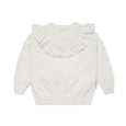 Ater & Oak ruffle knit jumper available from www.thecollectivenz.com