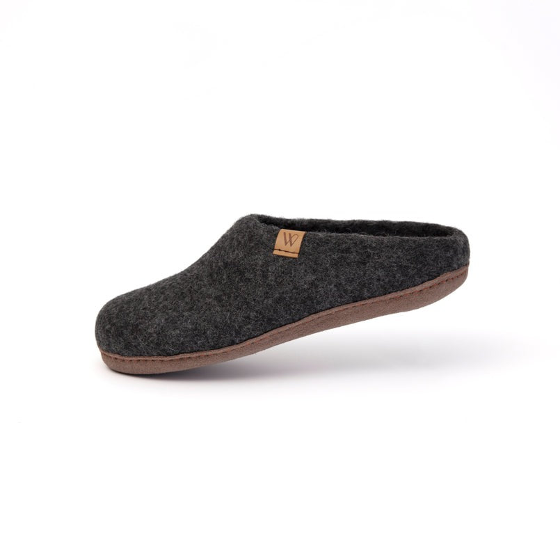 Woolfi Suffolk Slip-on slipper available from www.thecollectivenz.com