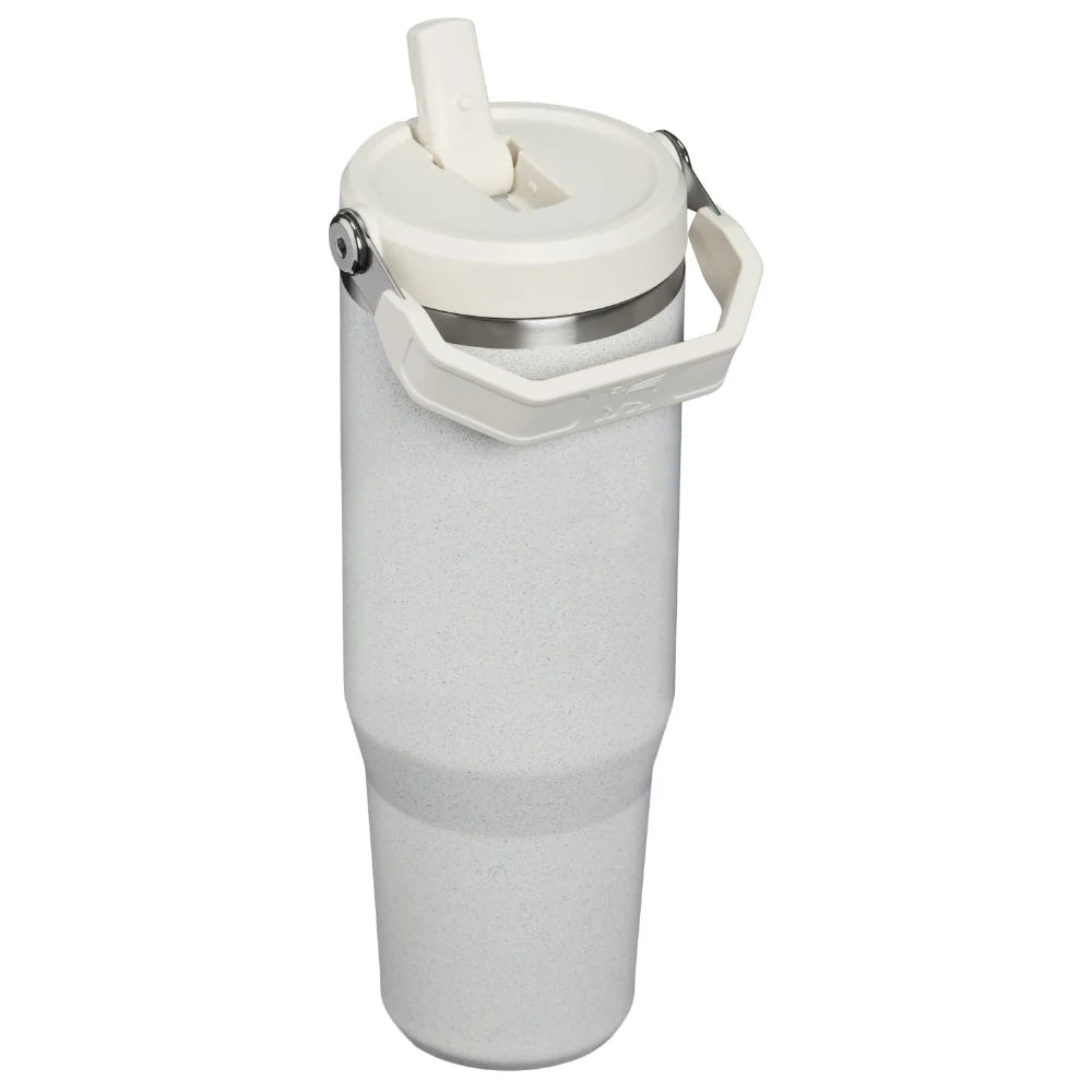 Stanley IceFlow Flip Straw 2.0 Tumbler | 30 OZ Pale Stone Speckle