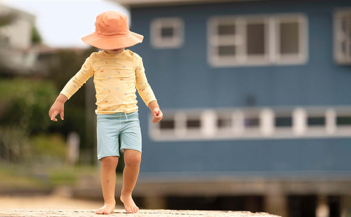 Toshi swim rashie available from www.thecollectivenz.com