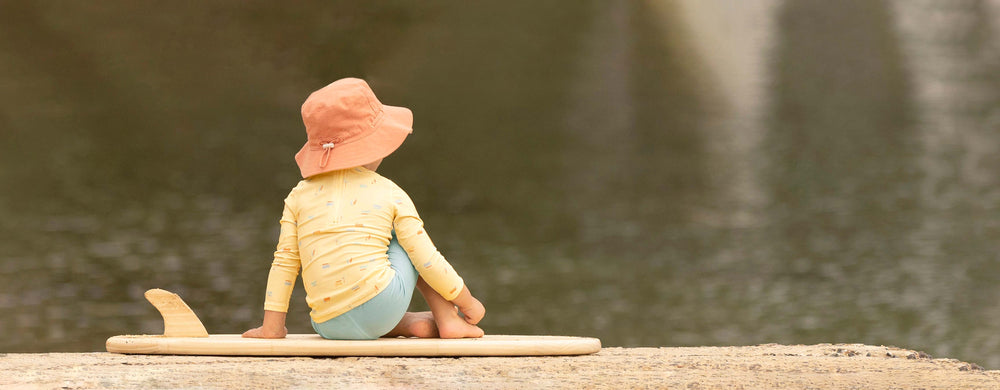 Toshi swim rashie available from www.thecollectivenz.com