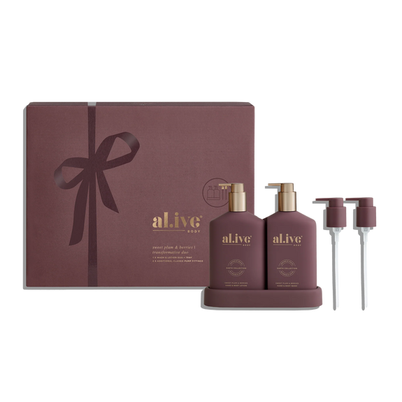 Transformative Hand & Body Duo (2 x 500ml) -  Sweet Plum & berries