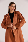 Staple the label easie trench coat available from www.thecollectivenz.com