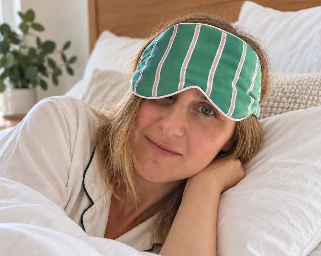Seafoam Mulberry Silk Sleep Mask