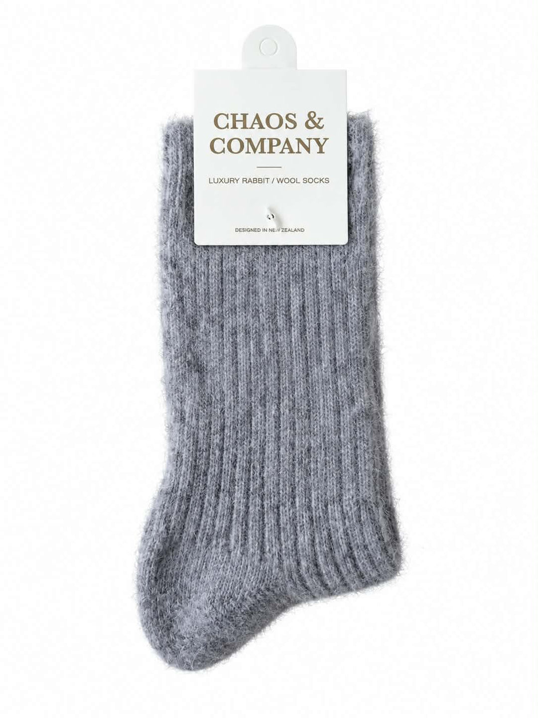 Dove luxury rabbit/wool sock | Chaos & Company
