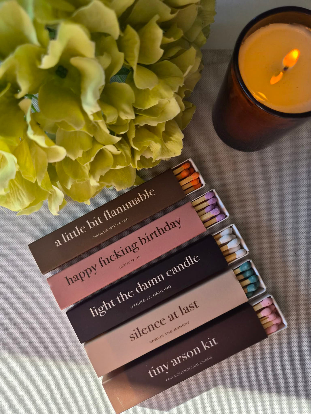 Matches - A little bit flammable