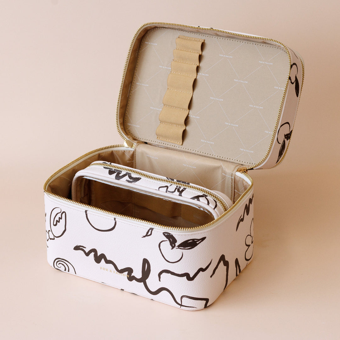 Amalfi Vanity Case - 'The Classic' | Fox & Fallow