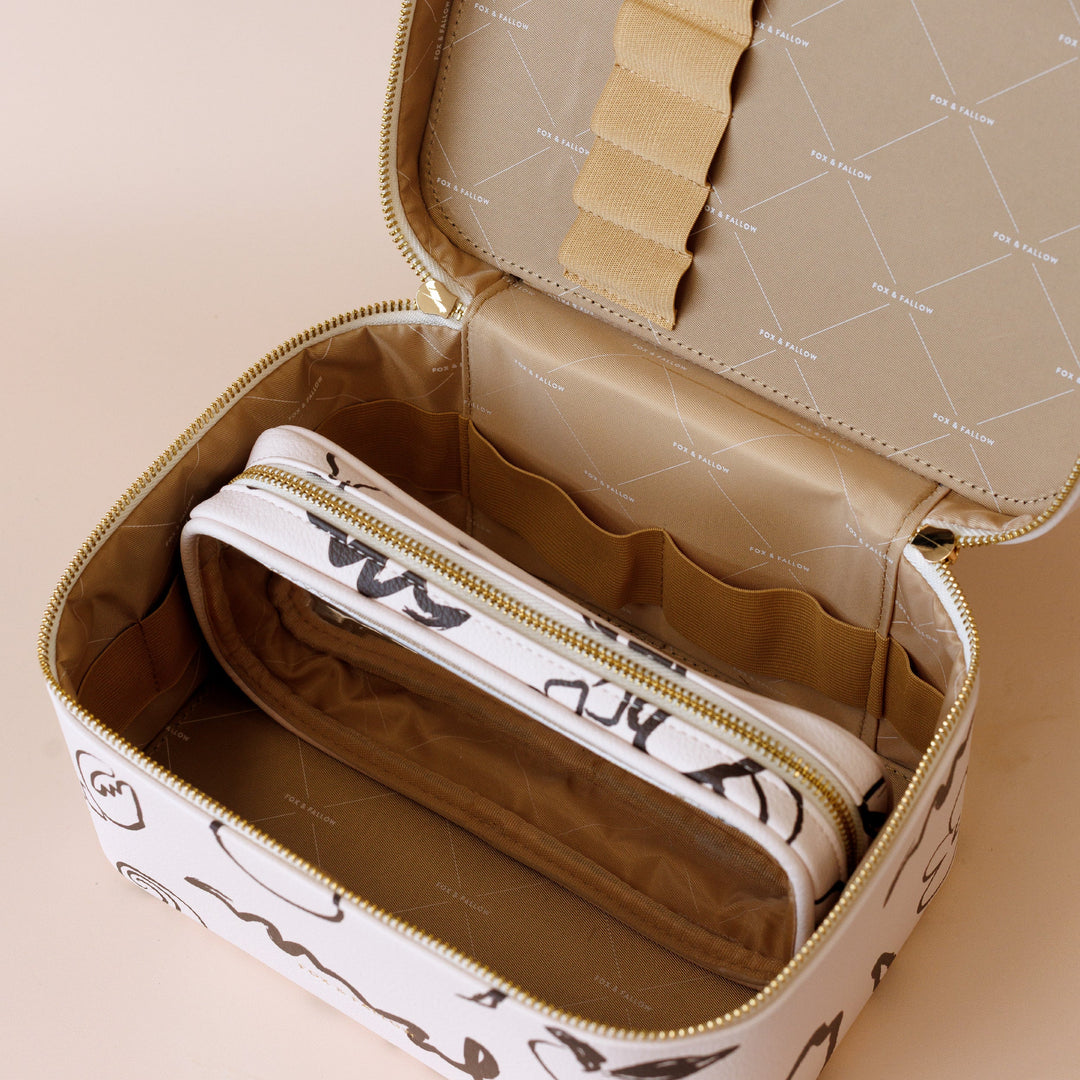 Amalfi Vanity Case - 'The Classic' | Fox & Fallow