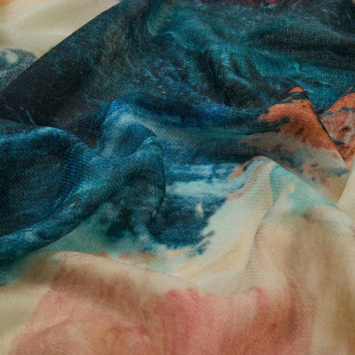 Wrap yourself in warmth with this ethically made in India Merino wool scarf. Available from www.thecollectivenz.com