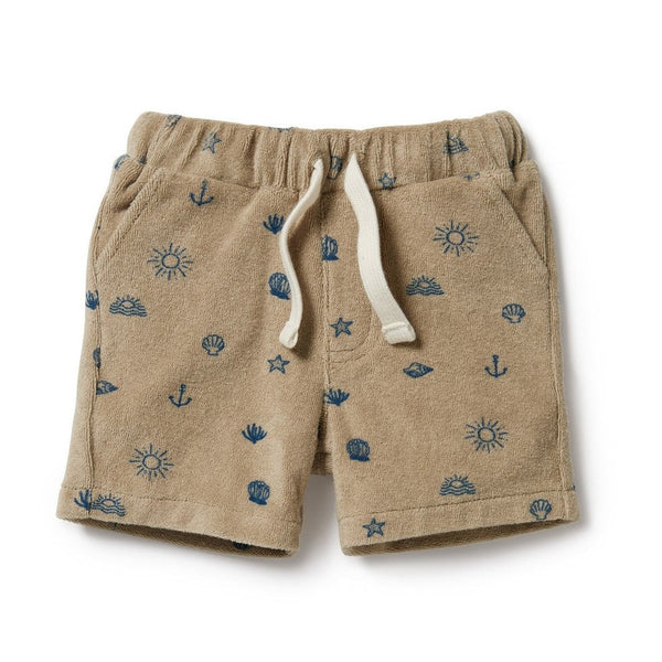 Wilson & Frenchy summer days terry shorts available from www.thecollectivenz.com