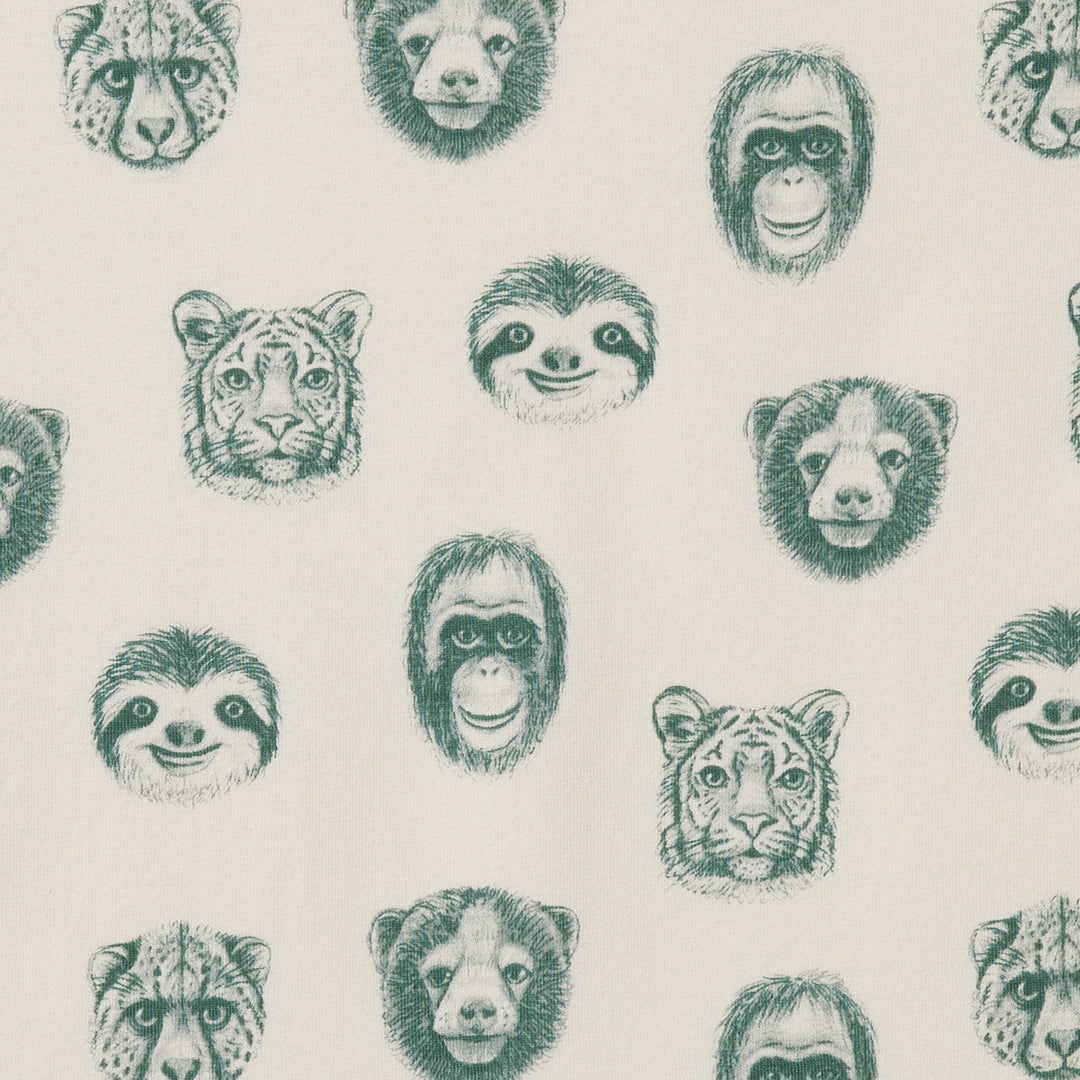 Wilson & Frenchy hello jungle bassinet sheet set available from www.thecollectivenz.com