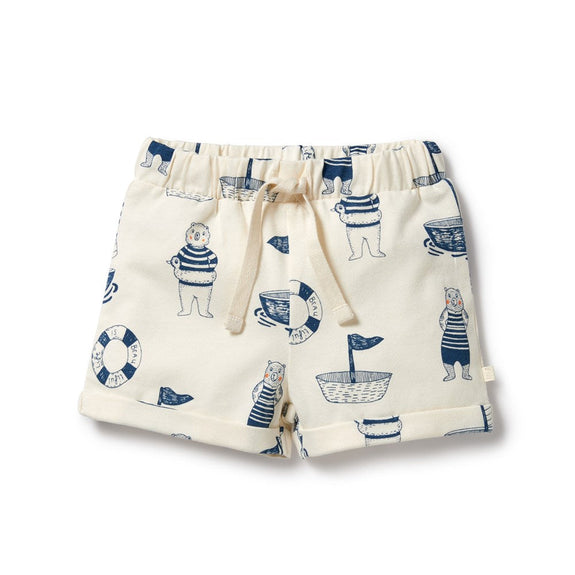 Wilson & Frenchy nautical bear shorts available from www.thecollectivenz.com