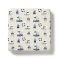 Wilson & Frenchy nautical bear cot sheets available from www.thecollectivenz.com