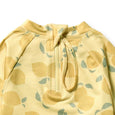 Lemon Drop Cutwork Rashie Swimset