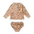 Hazel Floral Cutwork Rashie Swimset