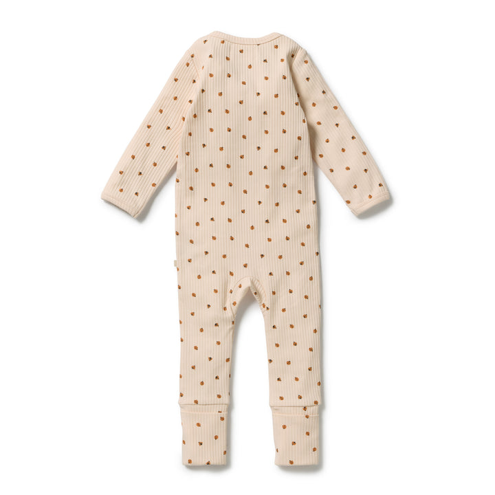 Little Lady Bugs  Zipsuit with Feet | Wilson & Frenchy