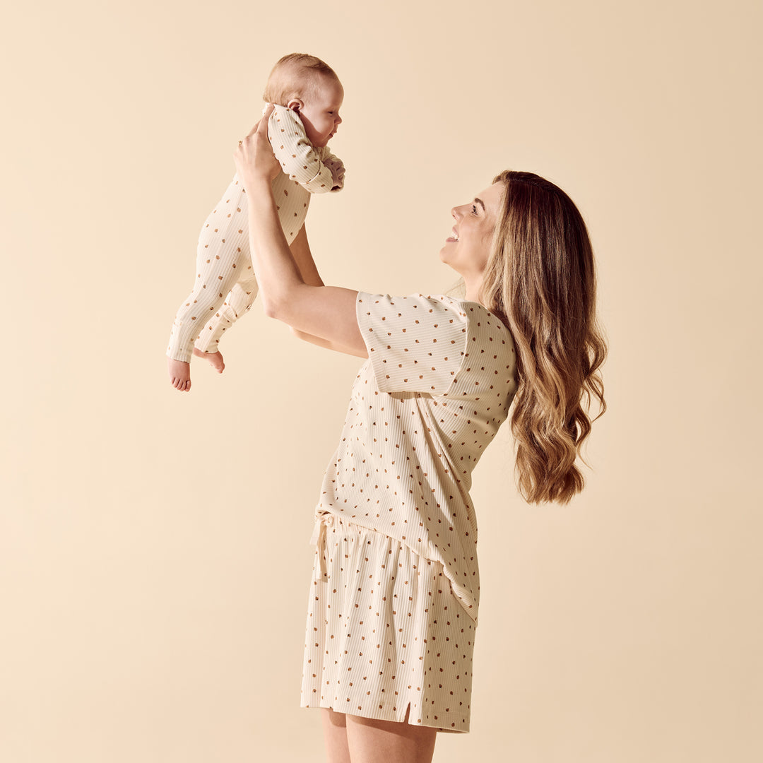 Little Lady Bugs  Zipsuit with Feet | Wilson & Frenchy