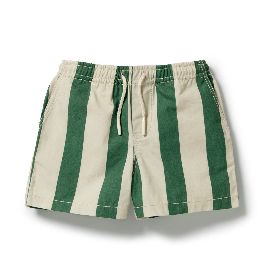 Lagoon Stripe Swim Board Short | Wilson & Frenchy
