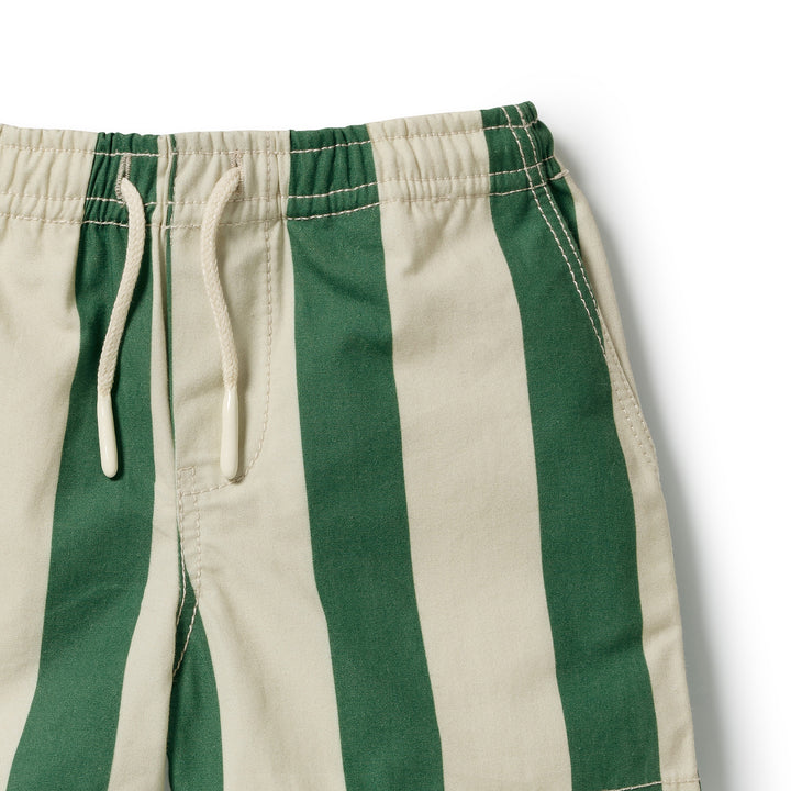Lagoon Stripe Swim Board Short | Wilson & Frenchy