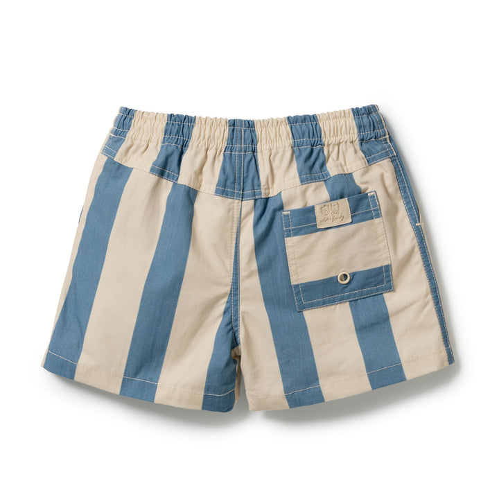 Ocean Stripe Swim Board Short | Wilson & Frenchy