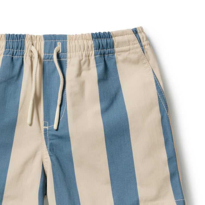 Ocean Stripe Swim Board Short | Wilson & Frenchy