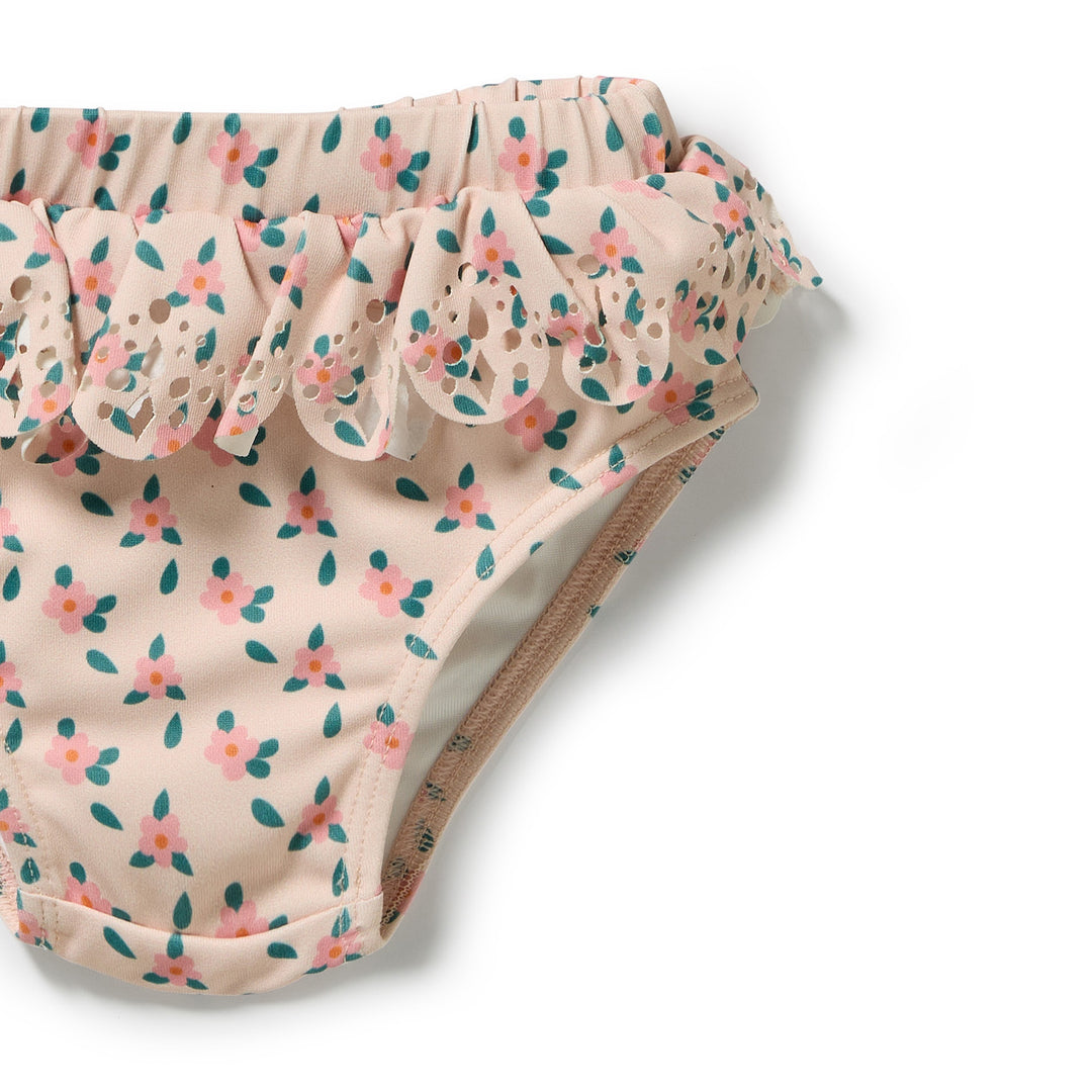 Little Blossom Cutwork Rashie Swimset | Wilson & Frenchy